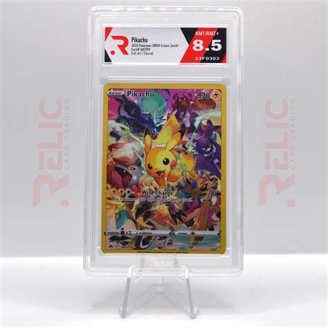 Mavin Pikachu 2023 Pokemon SWSH Crown Zenith 160 159 Full Art Secret