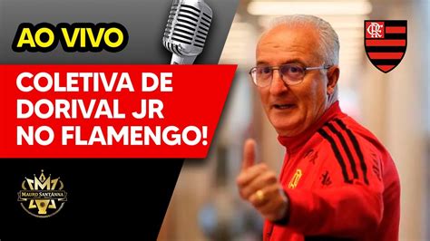 AO VIVO COLETIVA DE DORIVAL JR FLAMENGO X ATLÉTICO OITAVAS DE FINAL