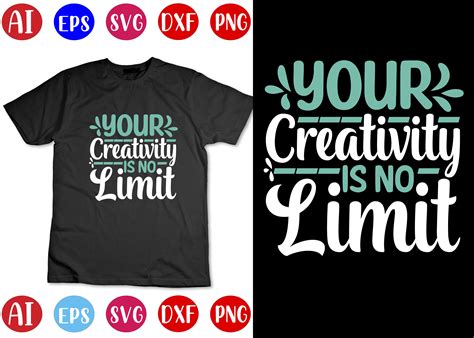 Your Creativity is No Limit Motivational Graphic by mahabubgraphics84