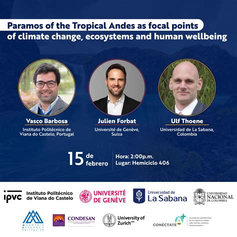 Webinar híbrido Los páramos de los Andes Tropicales como puntos