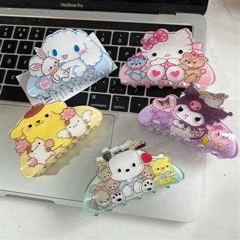 Kleintier Sanrio Griff Clip Niedlichen S En M Dchen Haarnadel Zur Ck