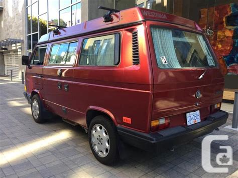 Volkswagen Vanagon Westfalia For Sale In Victoria British