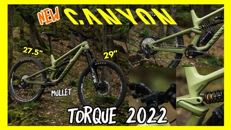 Canyon Torque 2022 Mullet Mountain Bike New Canyon Torque CF 8 YouTube