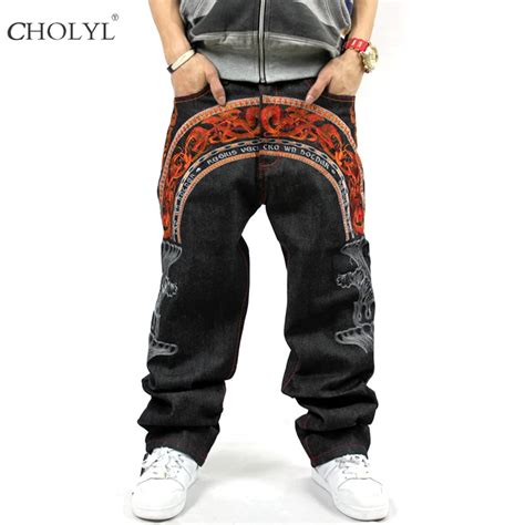 Popular Black Baggy Jeans Buy Cheap Black Baggy Jeans Lots From China