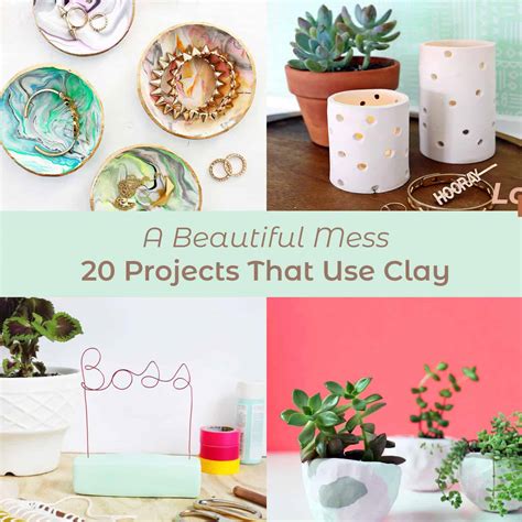 20 Easy Clay Craft Ideas - A Beautiful Mess