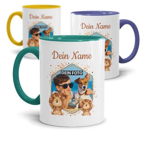 Kindertasse L We Mit Foto Und Name Tassendruck