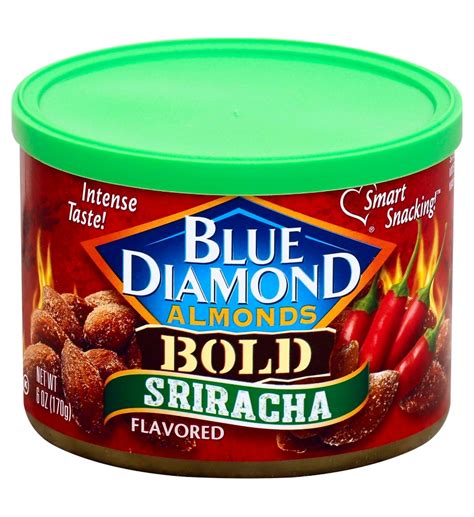 Blue Diamond Bold Sriracha Almonds Cerealizate Pricmx