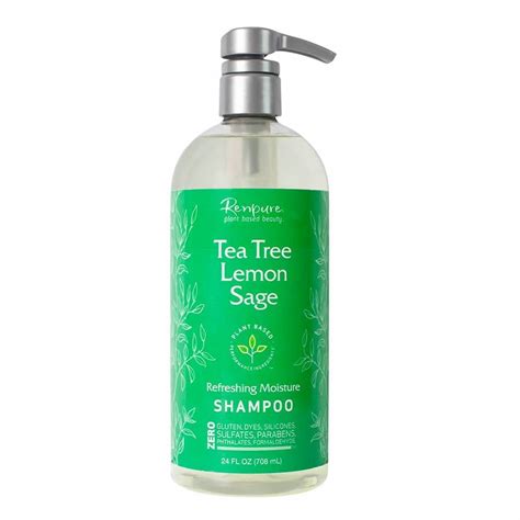 Shampoo Renpure Tea Tree And Lemon Sage 708 Ml Walmart