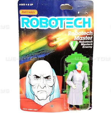 Robotech Master Zentraedi Enemy Action Figure 1985 Matchbox #7215 NEW ...