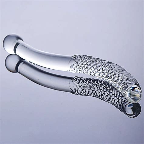 Double Ended Crystal Glass Dildo 25cm Free Shipping BabaGay