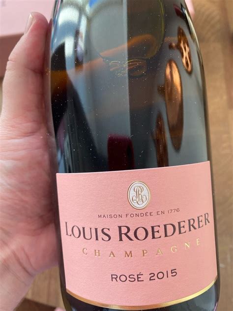 2015 Louis Roederer Champagne Vintage Brut Rosé France Champagne