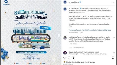 Hari Ini Terakhir Simak Jadwal Bus Wisata Gratis Rute Monas Pik Cocok