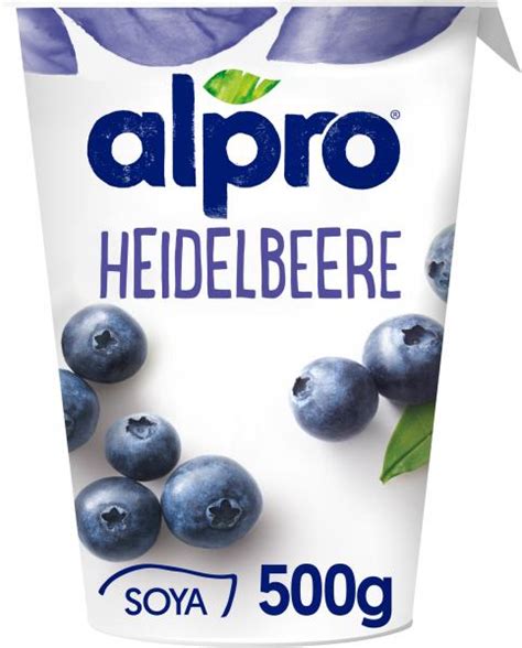 Alpro Soja Joghurt Heidelbeere Online Kaufen Bei Mytime De