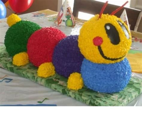 Baby Einstein Caterpillar Cake - CakeCentral.com