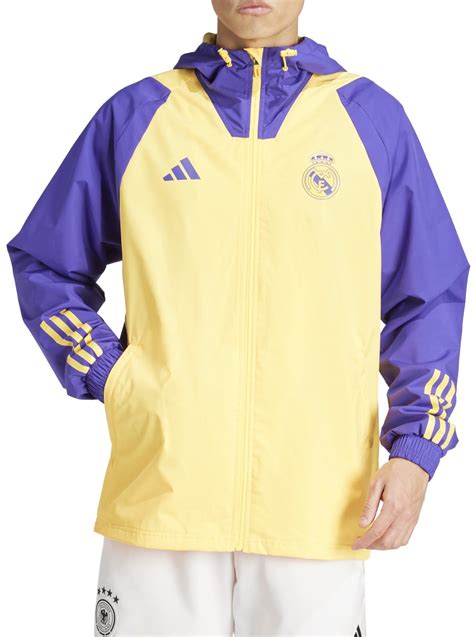 Kurtka Z Kapturem Adidas Real Aw Jkt Teamsports Pl