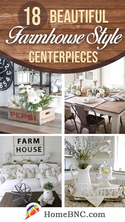 18 Beautiful Farmhouse Style Centerpieces To Add Charm And Personality