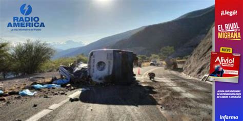 Mueren 17 Migrantes En Un Accidente Carretero En El Sur De México