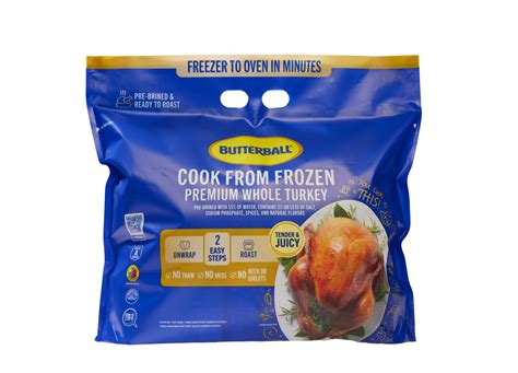 Cook From Frozen Whole Turkey Butterball