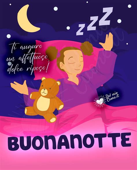 Ti Auguro Un Affettuoso Dolce Riposo Buonanotte Buonanotte Frasi