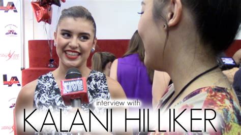 Interview With Kalani Hilliker From Dance Moms At The Aldc La Grand