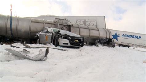 Nearly 40 Vehicles Involved In Pileup That Left Multiple People Injured