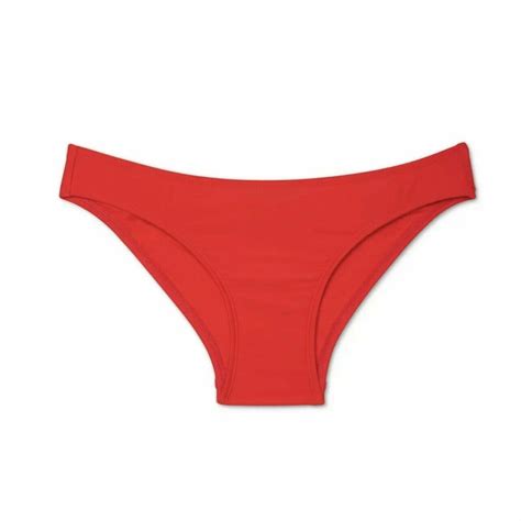 Womens Juniors Hipster Bikini Bottom Xhilaration Red Size Xs Ebay