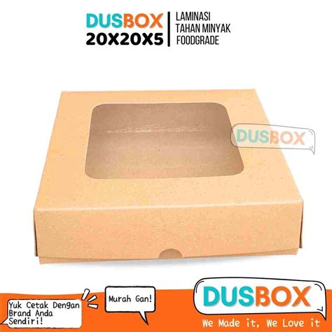 Jual Kemasan Box Catering 20X 20x5 Dox Catering Box Souvenir Box