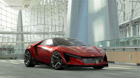 Honda Sports Vision Gran Turismo Concept Car Body Design