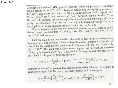 Ppt Ece Digital Circuit Design Chapter Mos Transistor Mosfet