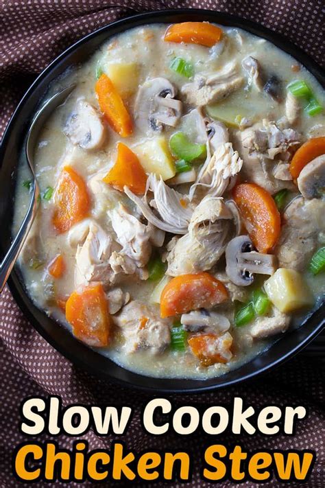 Slow Cooker Chicken Stew Artofit