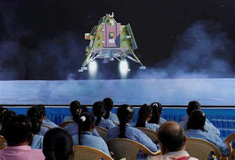 Chandrayaan 3 Rover Rolls Onto Moon S Surface As Ecstatic India