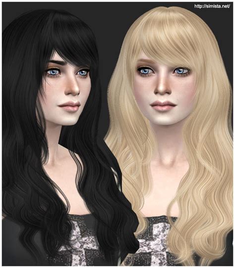 Long Bangs Short Hair Sims 4 Cc Nzhon