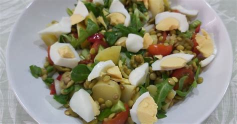 8 Ensalada De Lentejas Y Huevo Duro Tendencias