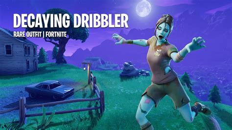 Decaying Dribbler Rare Outfit Skin Fortnite Youtube