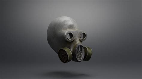 3D model Gas mask STALKER ubludok VR / AR / low-poly | CGTrader