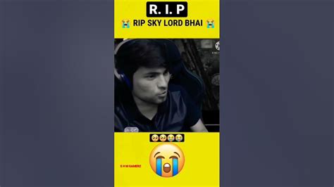 Gyan Sujan Reaction On Skylord Death 😭😭 Gyangaming Skylorddeath Skylord Shorts Youtube