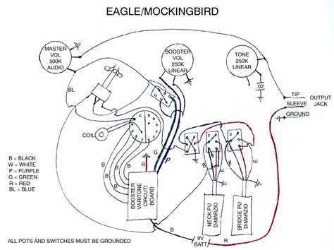 Bc Rich Mockingbird Wiring Diagram