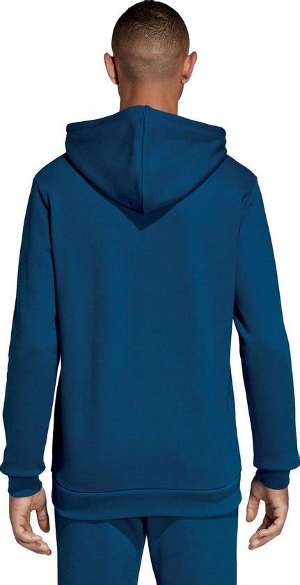 Adidas Trefoil Sporttrui Maat L Mannen Blauw Wit Bol