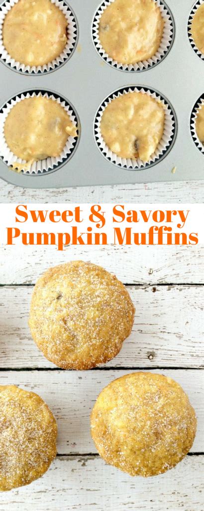 Sweet and Savory Pumpkin Muffins | Simply Being Mommy