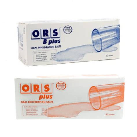 Kkm Approved Ors Oral Rehydration Salts Orange Natural