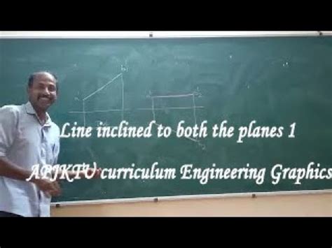 Line Inclined To Both The Planes Apjktu Curriculum Engineering