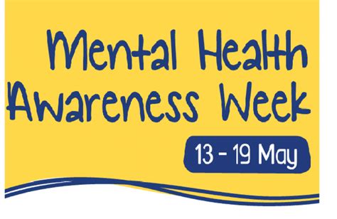 Mental Health Awareness Week 2019 Jeremy Wright