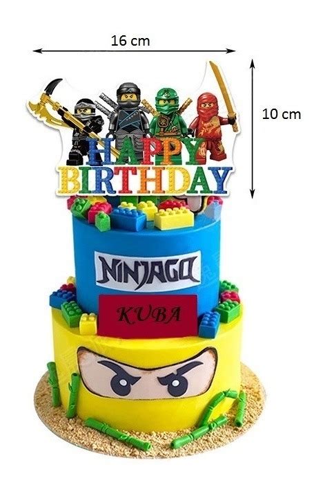 Lego Ninjago Zestaw Urodzinowy Balony Baner Topper Turek Kup Teraz