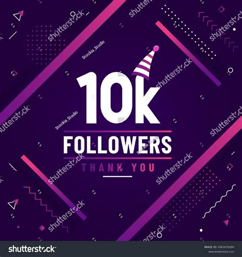 K Followers Images Stock Photos Vectors Shutterstock