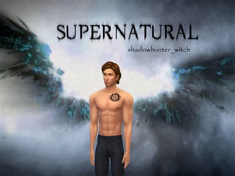 The Sims Resource Supernatural Tattoo For Male