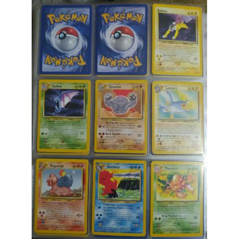 CARTAS ANTIGAS POKÉMON TCG PARTE 5 DE 7 Shopee Brasil