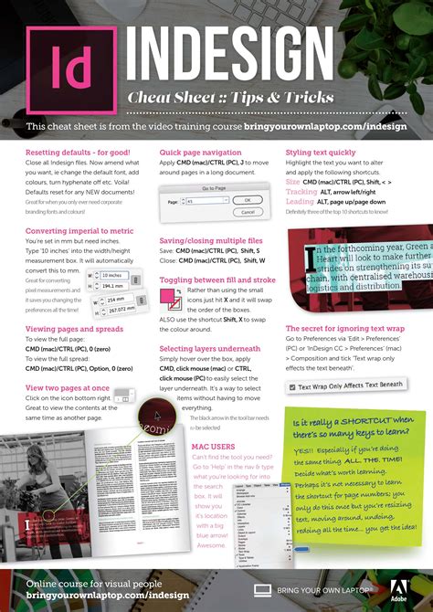 Indesign Cheat Sheet Indesign Tutorials Indesign Graphic Design Tips