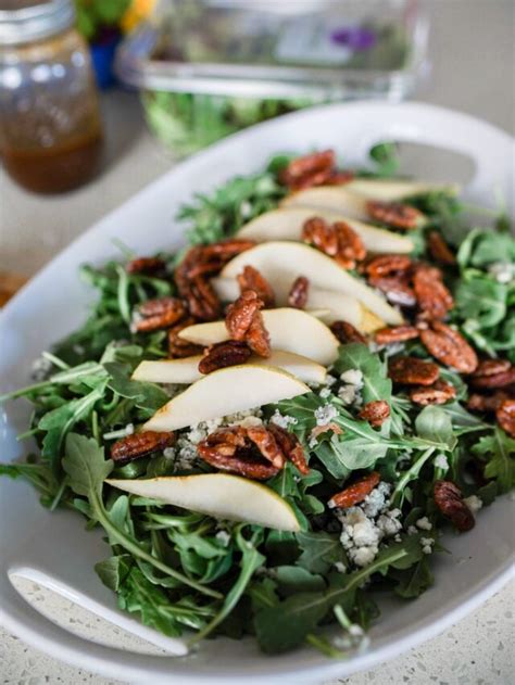 Simple Fall Pear Salad The House Of Hood Blog