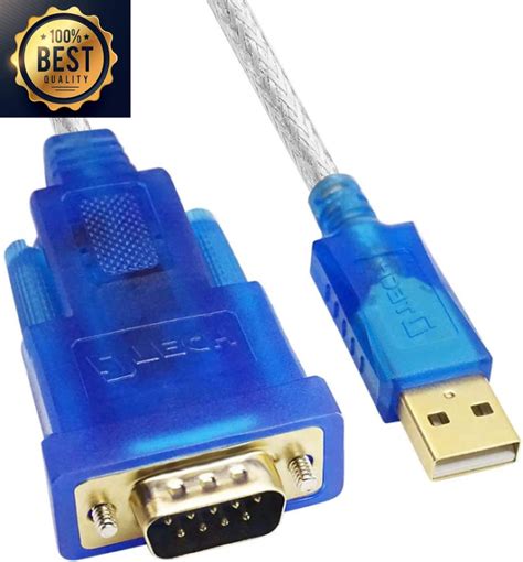 Dtech Usb To Serial Adapter Cable With Rs Db Ubuy India