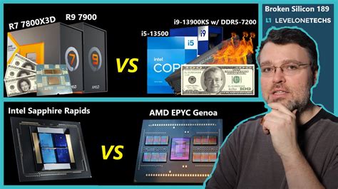 Intel Vs AMD Price War Sapphire Rapids Vs EPYC Genoa I9 13900KS